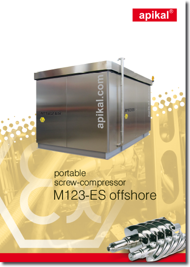 Schraubenkompressor M123-ES offshore